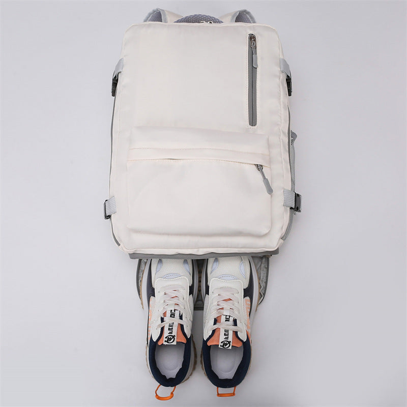 New short-distance boarding backpack large-capacity fashion backpack men and women the same travel student leisure backpack