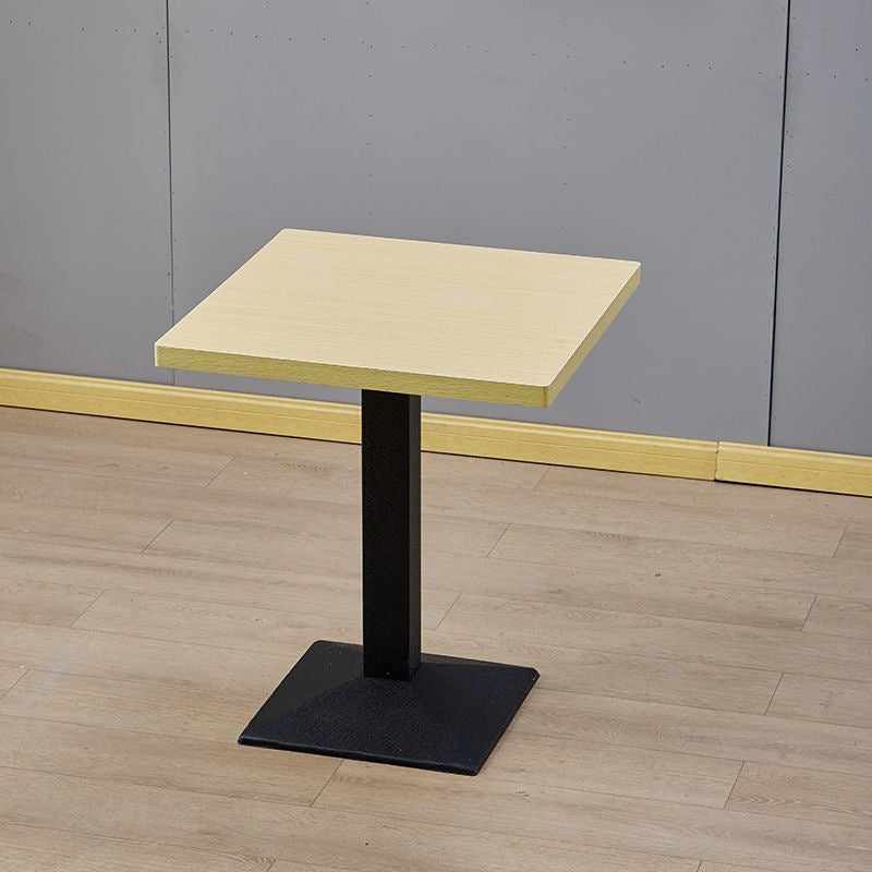Commercial fast food table and chair set combination - restaurant, diner, snack bar, bbq, catering table, bubble tea shop rectangular table