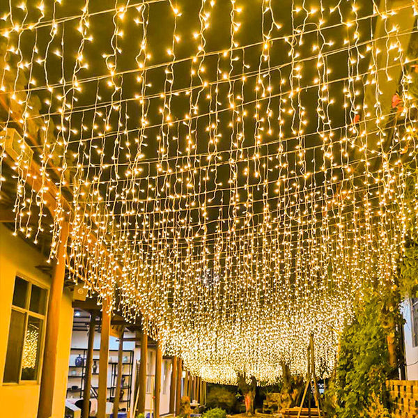 Wow series Christmas lights LED curtain lights Waterfall gypsy stars Shop lighting decorative light strings