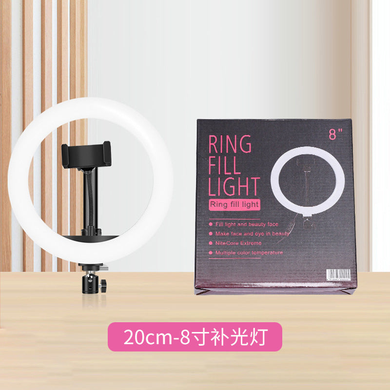 10 inch photography live light photo lighting desktop ring light ring light live broadcast beauty mobile phone filling light