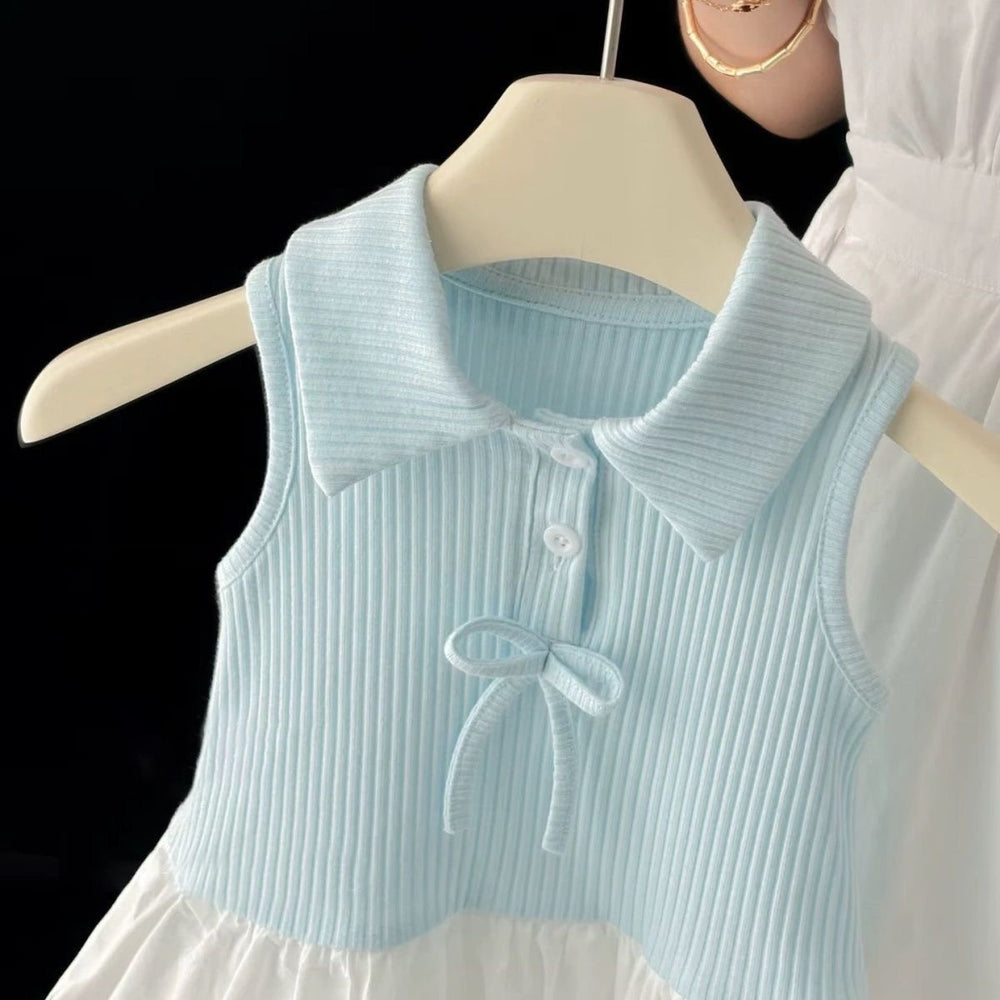 Korean style versatile little girl spring dress - baby spring/summer gentle, whitening, cute, sweet, stylish, and easy to match