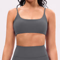 Sports intimates women's beautiful back anti-sagging yoga outwear breast pad high outdoor running bra fitness yoga tops