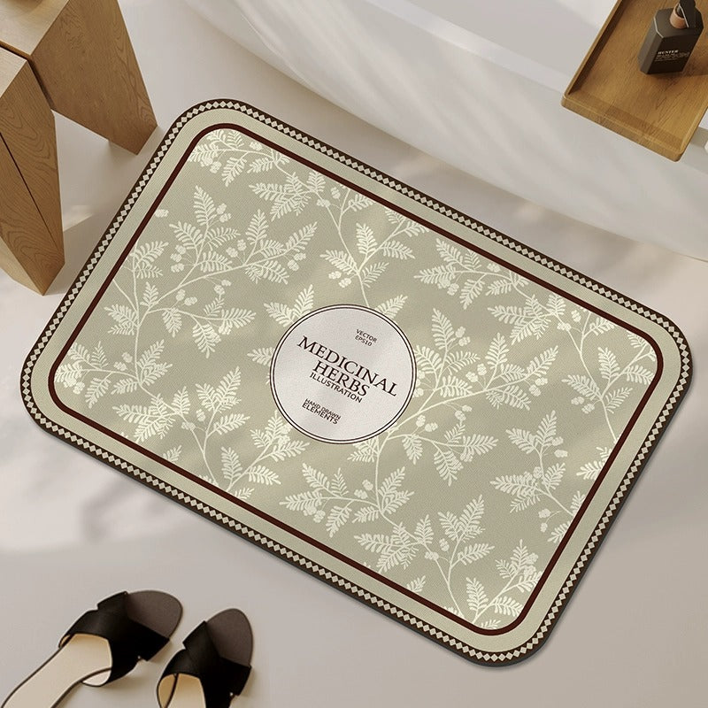 Floor mat bathroom winternew arrivalaccessible luxuryclassy diatom mud bathroom door non-slip toilet absorbent mat