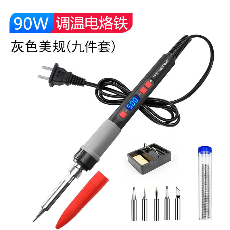 90W electric soldering iron maintenance special household welding solder gun chrome iron professional grade electric welding pen soldering lorie artifact