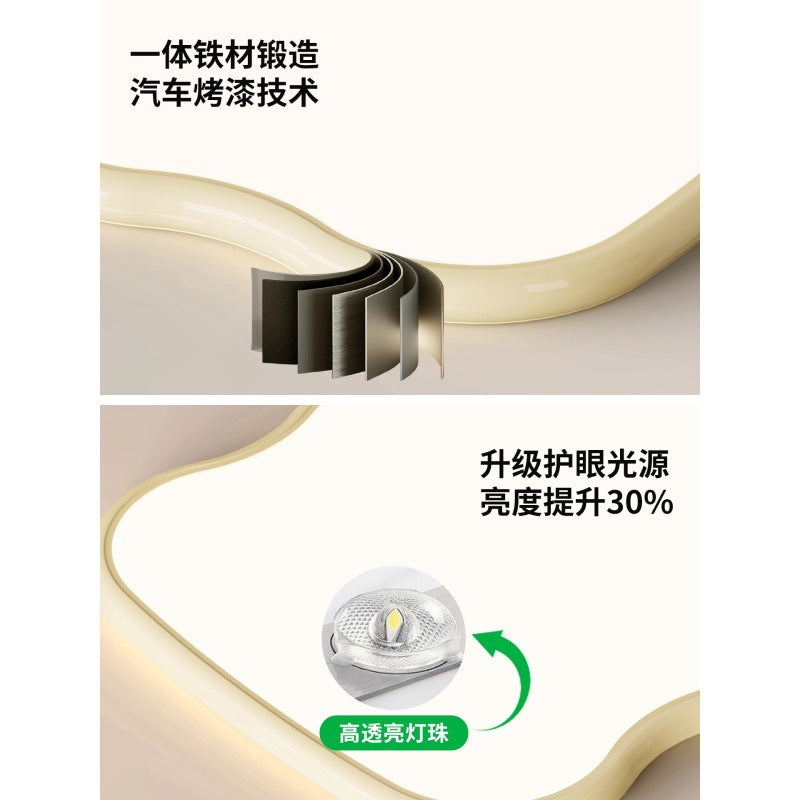 Lighting whole house package 2025 new French cream wind ceiling light living room main light led bedroom room 1