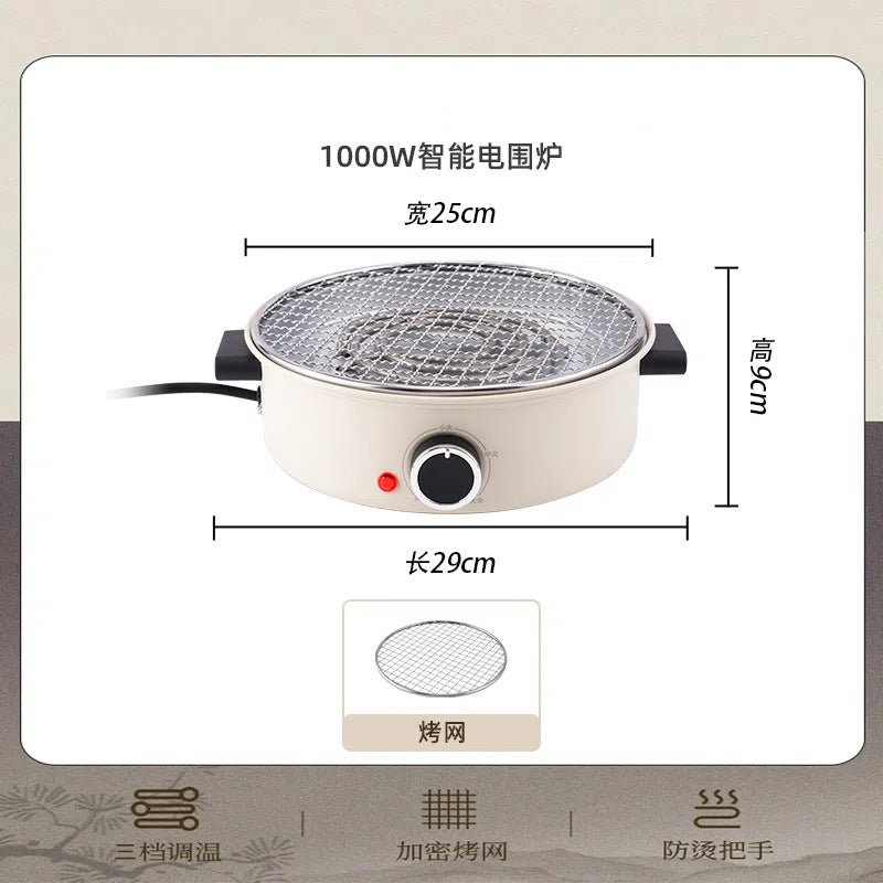Roasted milk can teapot stove tea can high temperature resistant ceramic tea maker for homewinter heating stove small electric oven