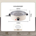 Roasted milk can teapot stove tea can high temperature resistant ceramic tea maker for homewinter heating stove small electric oven