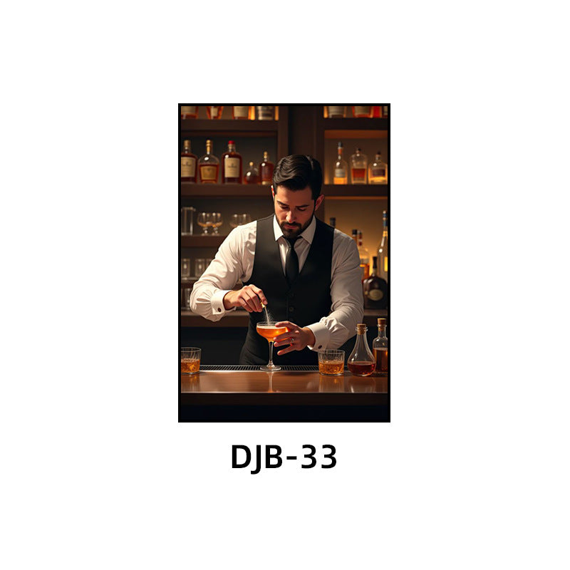 Bar luminous decorative painting ktv box atmosphere led hanging painting nightclub club trend creative neon mural