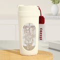 Automatic mixing cup - one-touch stirring for coffee, milk powder, and shakes. food-grade material, portable smart water bottle for fitness