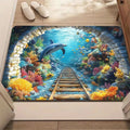 3d visual trap floor mat bathroom absorbent mat non-slip foot mat entrance door mat entrance door mat