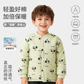 [added layer of 100% cotton] baby cotton-padded jacket winter outer wear for boys and girls heattechtopskids cotton-padded jacket cotton outwear