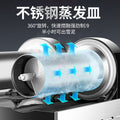 Commercial automatic snow cone machine - dual cylinder slushie maker for milk tea, self-service smoothies, snow granule machine, juice & beverage dispenser