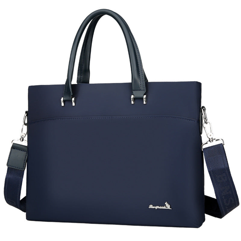 New messenger bag bag work leisure handbag Oxford cloth simple men's bag large capacity business briefcase men's
