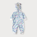 Export original single baby autumn long climbing baby girl winter jumpsuit cross-border fleece capsules climbing suit for kids