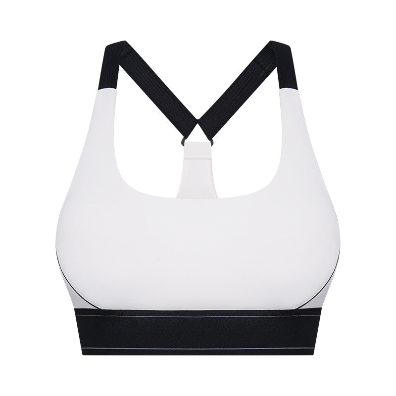 High waist hip lifting fitness yoga pants shishi dian clothing co., ltd. women's nude contrast color yoga clothes suit