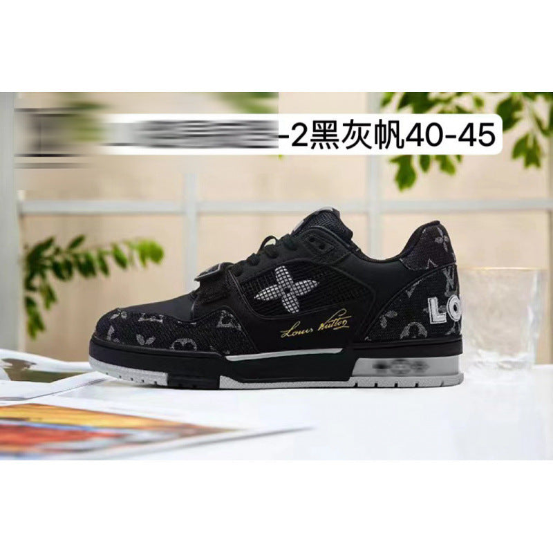 European market men's and women's bread shoes, height-increasing chunky sole dad shoes, fashionable and versatile sneakers, couple's skate shoes