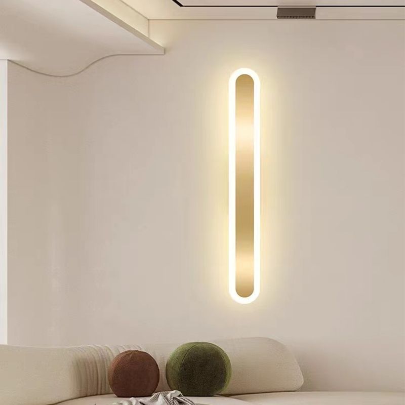 Minimalist modern led wall sconce - new arrival! wall lamp for hotel, bedside, ultra-thin living room, and background wall lighting