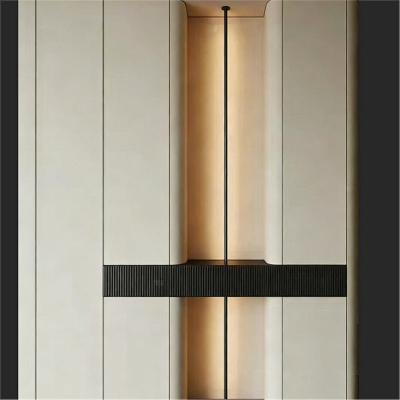 Minimalist skyline atmosphere lamp, bedroom bedside linear lamp, living room entrance long strip, no master wall lamp