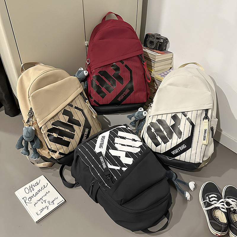 School bag boys 2025 new junior high school high school students large capacity strong durable backpack women high value backpack men