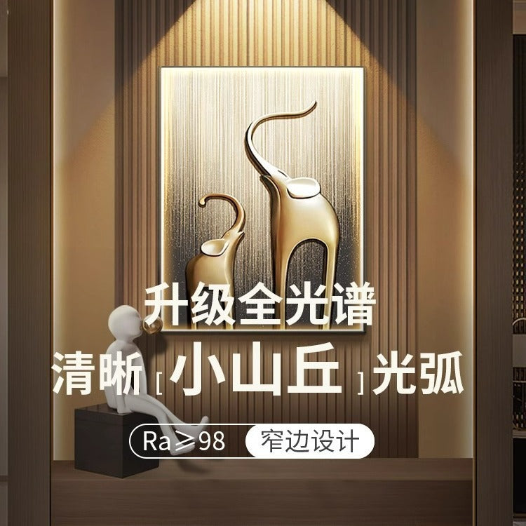 Hill spotlight led light embedded living room for home ceiling tv wall cob deep cup anti-glare downlight full spectrum