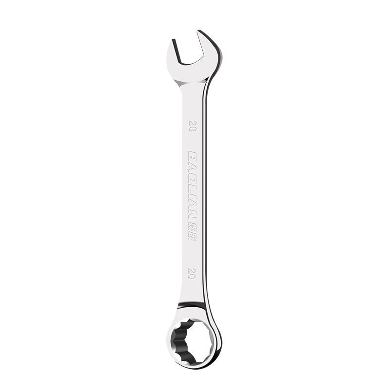 Dual-purpose bright wrench, torx wrench, open-end wrench suit, complete set of auto repair tools, special double-ended fork for maintenance