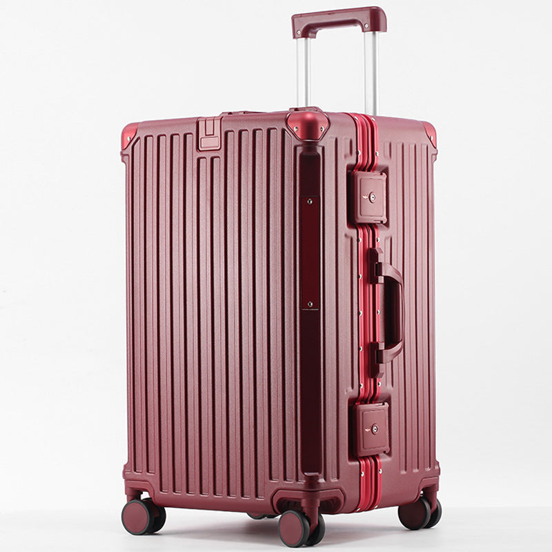 Foreign trade new PC suitcase female 26 anti-drop trolley case 24-inch large-capacity thickened password box male one