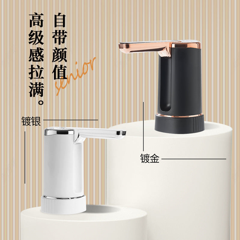 One-touch water dispenser for instant, refreshing hydration. features a foldable, food-grade silicone tube for safer and more reliable use