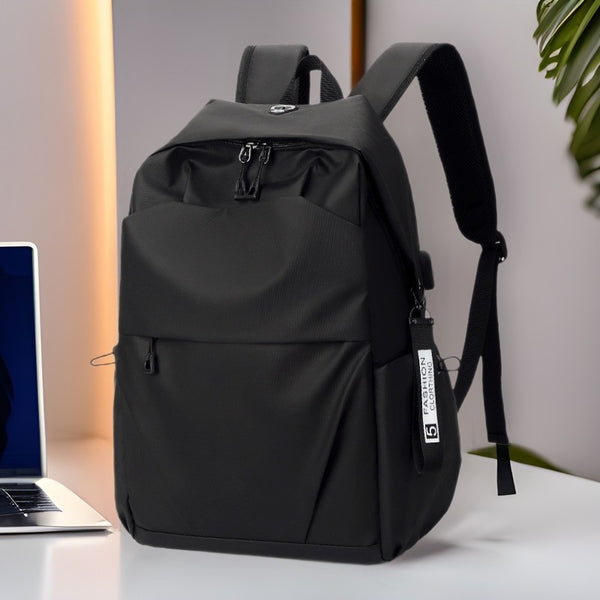 Street trend new casual backpack backpack men's large-capacity travel bag light commuter schoolbag leisure bag