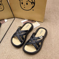 2024 new summer trendy & viral sandals: unique, casual, outdoor, fashionable, chunky sole, versatile thong sandals for women