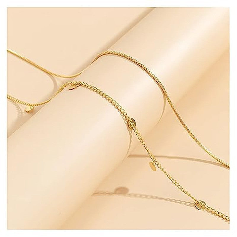 European and american cross-border new navel chain multi-layer waist chain bikini body chain disc tassel simple fashion jewelry