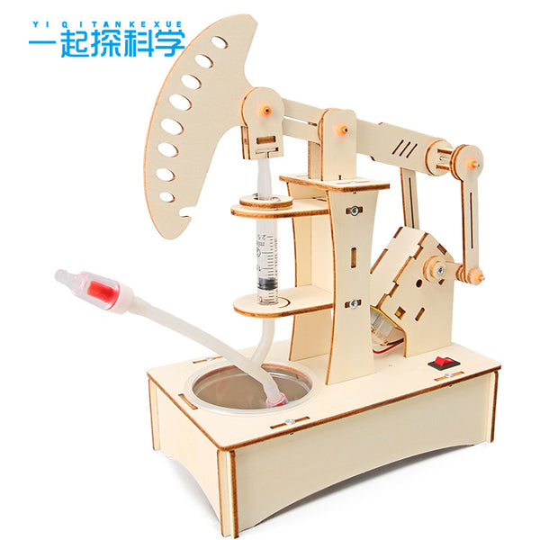 Pumping machine technology small production children science experiment teaching toys young primary school students handmade DIY material package wholesale