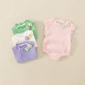 Baby clothes summer thin style baby bodysuit girl baby romper princess full month hundred days outfit summer