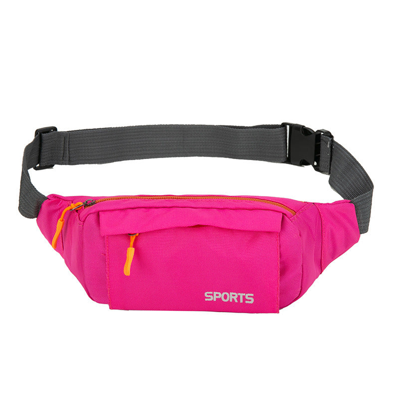 New niche men's messenger bag fashion spring and summer multi-functional breast bag fitness outdoor sports mobile phone fanny pack women
