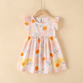 New girls' summer floral dress - kids' princess sundress - beach dress - summer cotton silk cami dress -  collection