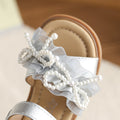 Vancahao  new girls' sandals - korean style rhinestone bow princess sandals for toddlers and little girls, perfect for the beach