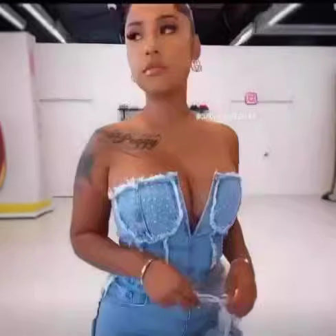 Foreign trade  summer sexy hollow hole zipper hot diamond tube top chest wrapped denim dress jumpsuit women