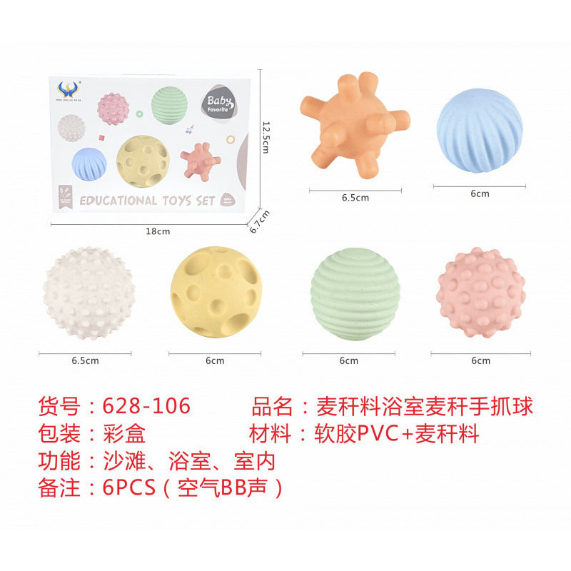 Cross-border  vinyl environmental protection early education shape color cognition bathroom water toy gift stacking music set
