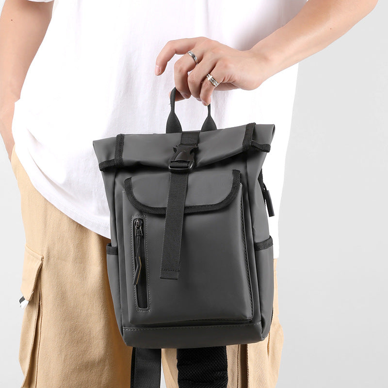 New breast bag, men's messenger bag,  backpack, multi-functional storage bag, shoulder bag, simple chest bag, portable bag.