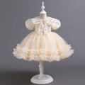 Girls' spring and autumn tutu dress - children's mesh dress - little girl's princess dress - long sleeve - ages 3-12