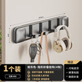 Suction cup door rear hook sticky hook hanger punch-free strong load-bearing wall hanging adhesive hook entrance door storage rack