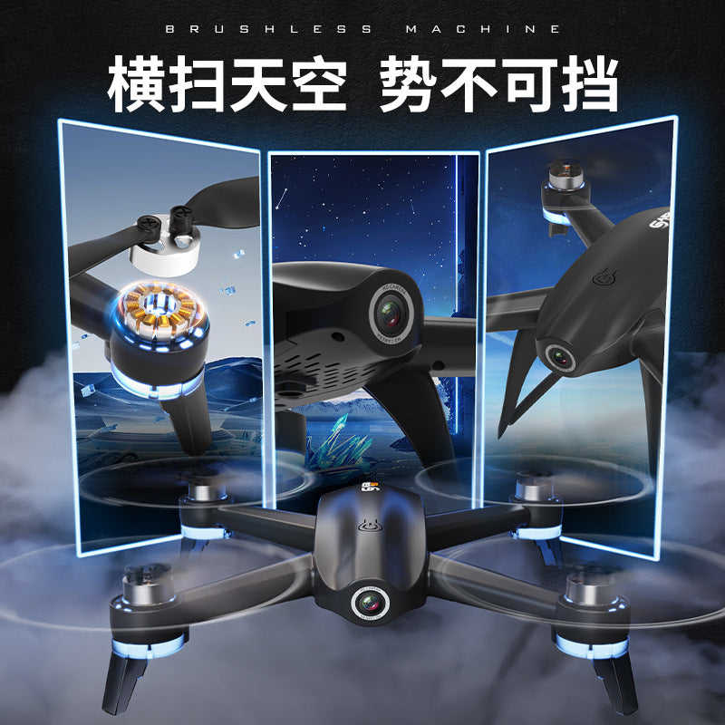new arrival s27 drone: professional aerial photography, extended flight time, remote control aircraft with optical flow positioning and brushless motors