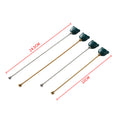 Candy-colored ceramic bear head stirring stick - anti-scald, high-style coffee stirrer & 304 stainless steel wine stirrer