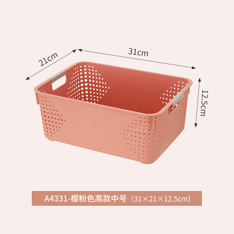 Wholesale desktop storage basket sundries storage box storage basket rectangular snack toy storage basket finishing box