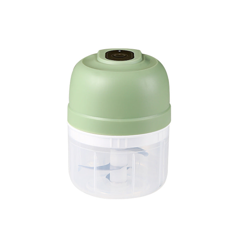Garlic masher for homesmall electric garlic masher kitchen wireless meat grinder infant portable food supplement food processor