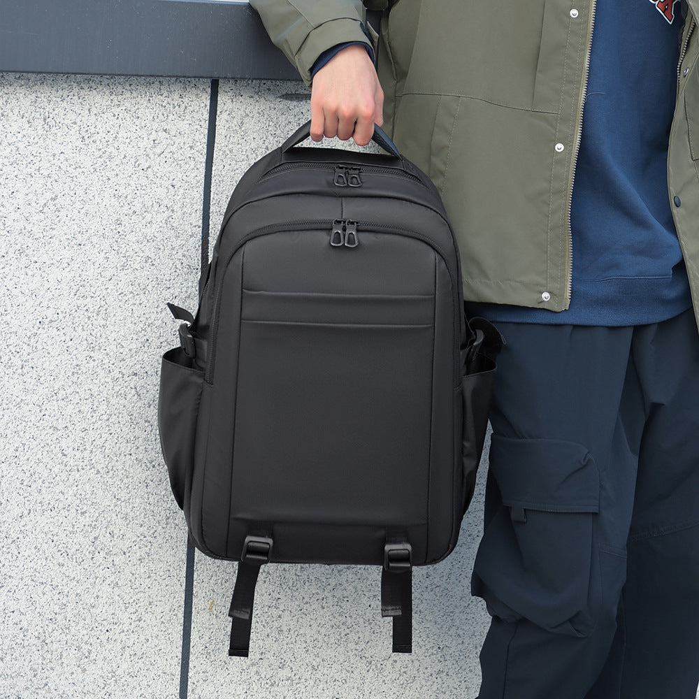 Cross-border outdoor wear-resistant sports backpack, large-capacity backpack for business travel, logo-printable Chinese college student schoolbag