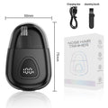New rechargeable electric nose hair trimmer for men - mini portable hair grooming tool