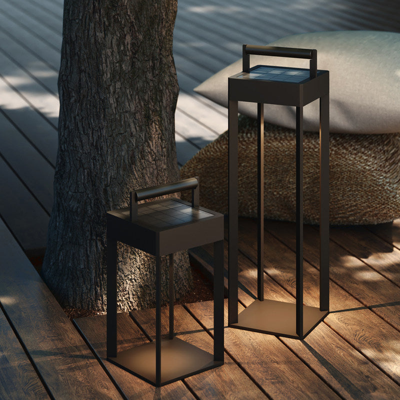 Outdoor waterproof solar lights, lawn lights, villa decorative garden lights, modern minimalist stainless steel pathway lights