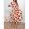 listing: new  women's elegant floral print dress