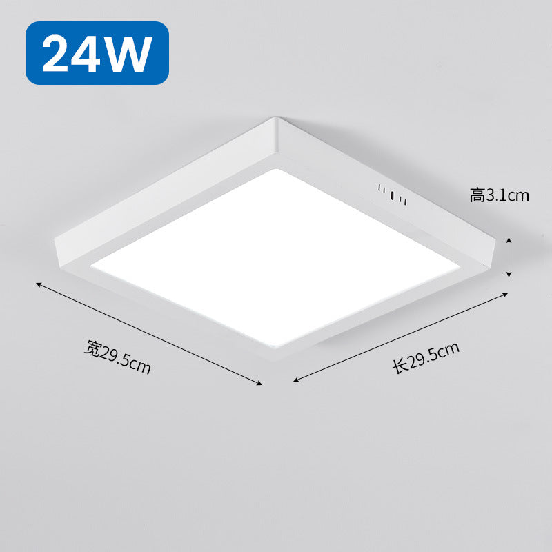 [Strict selection] Aisle light, corridor bedroom LED three-proof ceiling light, modern simple bathroom waterproof balcony light