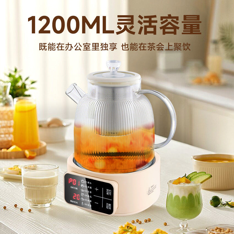 Multifunctional electric kettle for home use - perfect for tea brewing, herbal infusions, and office use. ideal as a gift. us plug